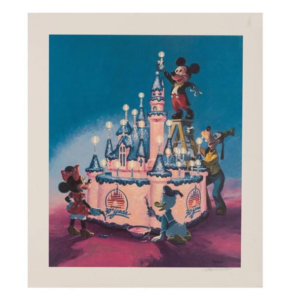 30th Anniversary Cake Print by Charles Boyer.