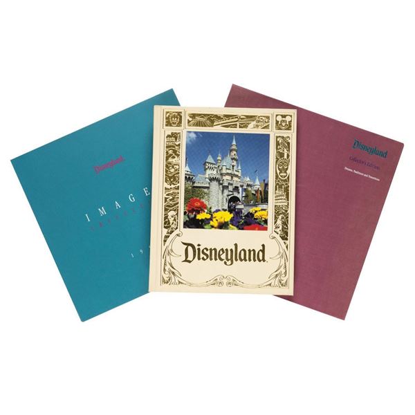Multi-Signed Disneyland 35-Year Hardcover Book.