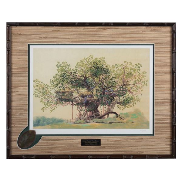 Swiss Family Treehouse Framed Prop & Concept Print.