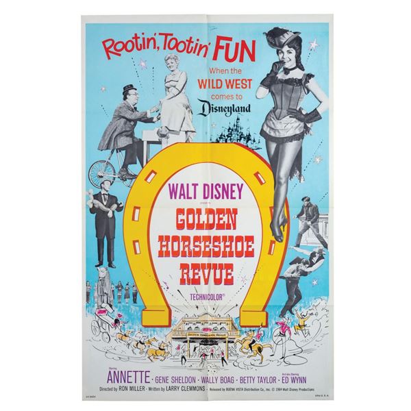 The Golden Horseshoe Revue One Sheet Poster.