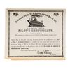 Image 1 : Disneyland S.S. Mark Twain Pilot's Certificate.