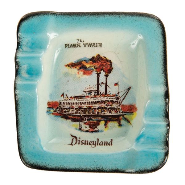 Mark Twain Riverboat Ashtray by Eleanor Welborn.