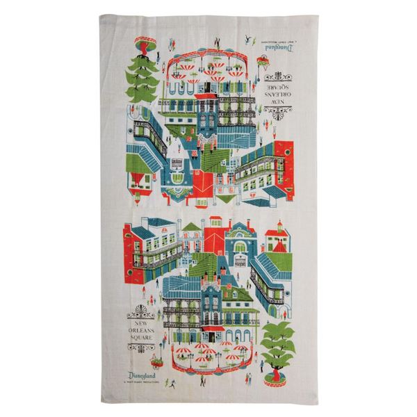 Disneyland New Orleans Square Decorative Towel.