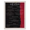 Image 1 : Cafe Orleans Menu.