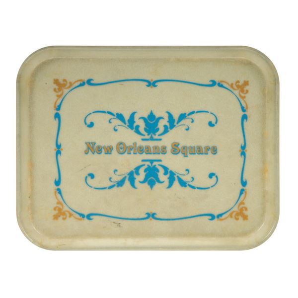 New Orleans Square Dining Tray.