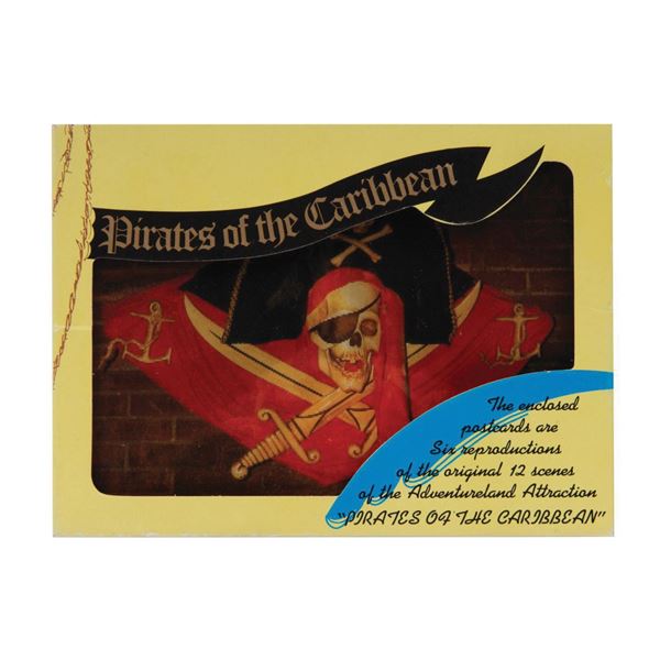 Pirates of the Caribbean Lenticular Postcard Set.