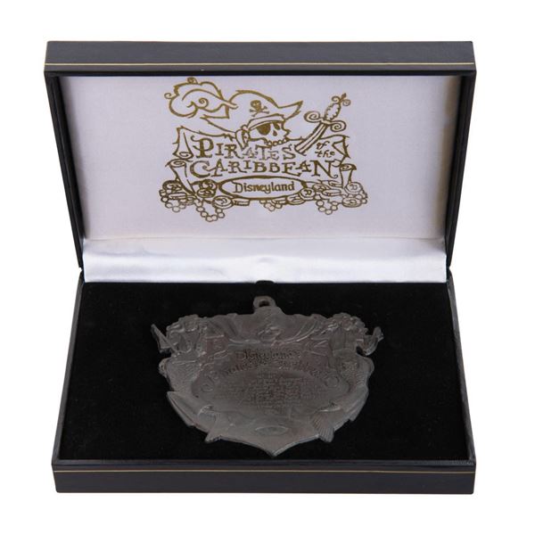 Pirates of the Caribbean 30th Anniversary Plaque Pin.