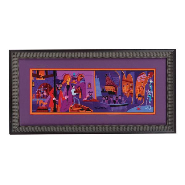 "Scoundrels and Skeletons" Postcards Signed by Shag.