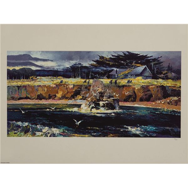 Herb Ryman Whaler's Cottage Giclee Print.