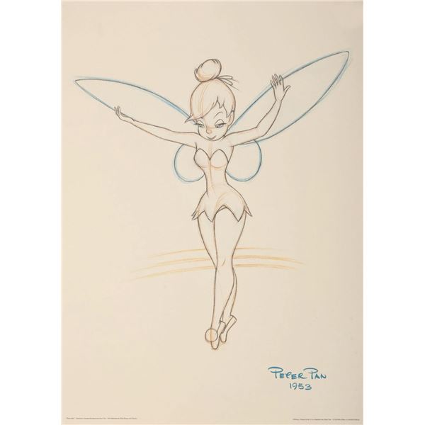 Walt Disney Art Classics Tinker Bell Print.