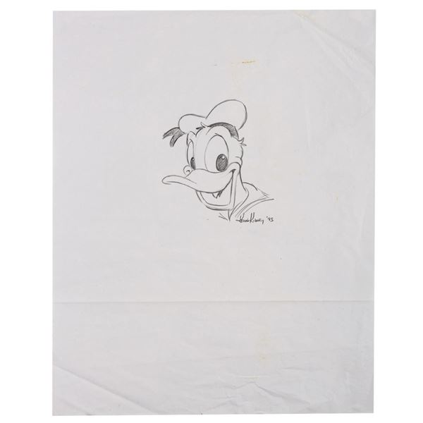 Donald Duck Sketch by Kevin Kidney.