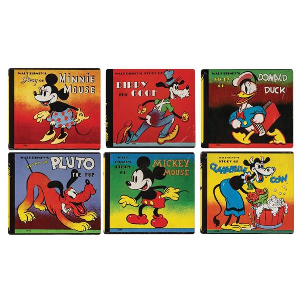 Collection of (6) Boxed Sets of Disney Character CDs.