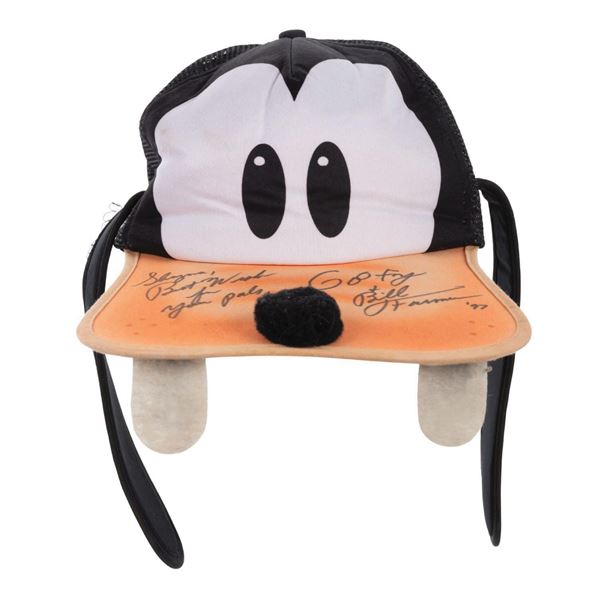 Goofy Hat Signed by Bill Farmer.