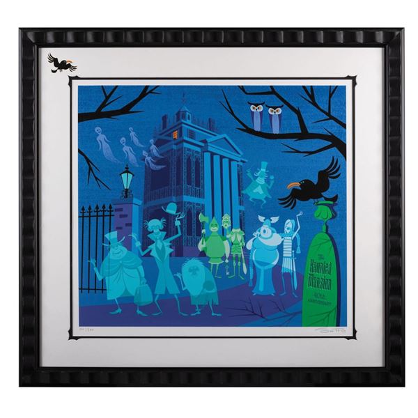 Haunted Mansion Serigraph Signed by Shag.