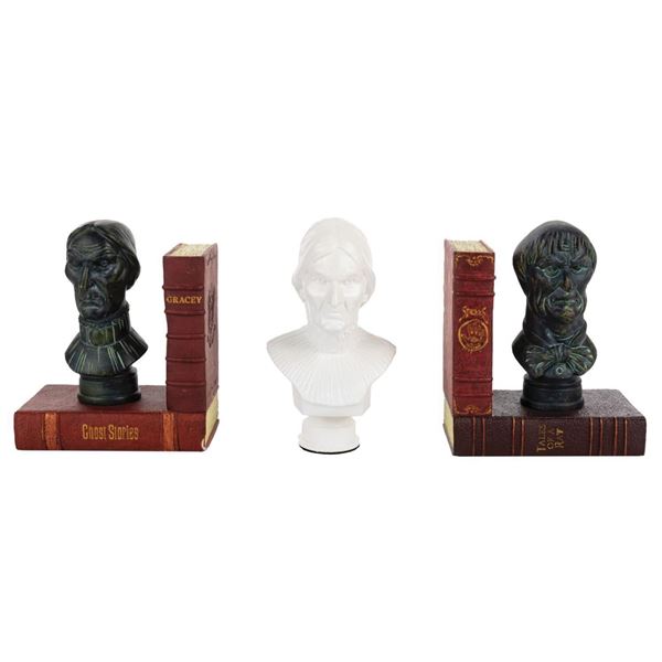 Haunted Mansion Staring Bookends & Prototype.