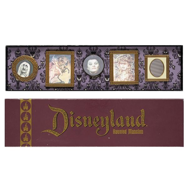 Haunted Mansion 50th Anniversary Lenticular Pin Set.