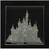 Image 1 : Sleeping Beauty Castle Glass Paperweight.