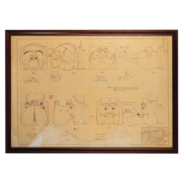 Tinker Bell Toy Shop Architectural Rendering.