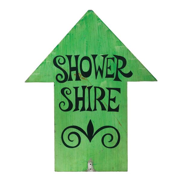 Mr. Toad's Wild Ride Shire Sign Prop.