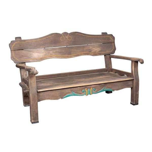 Fantasyland Matterhorn Bench.