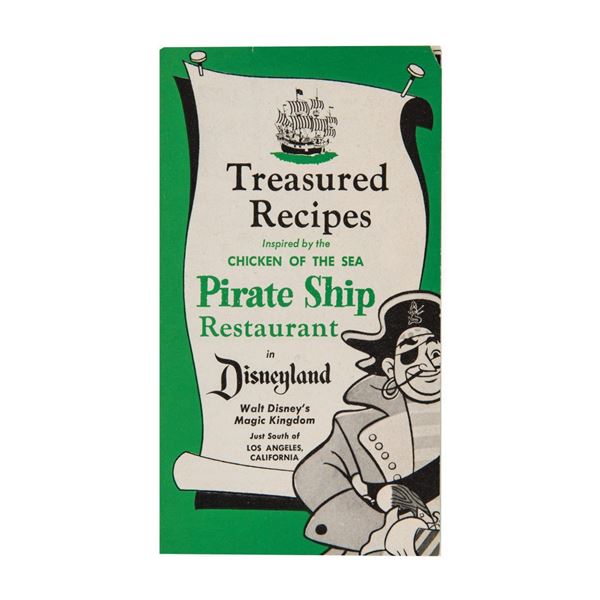 Disneyland Chicken of the Sea Recipe Brochure.