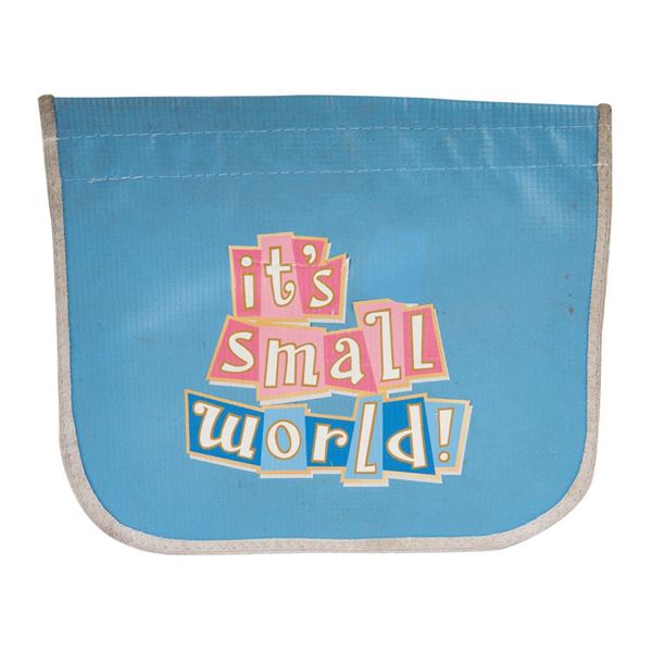 It's a Small World Crowd Control Flag.