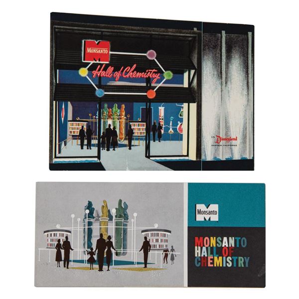 Pair of Monsanto Hall of Chemistry Souvenirs.