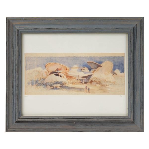 World of Tomorrow Print by Herb Ryman.