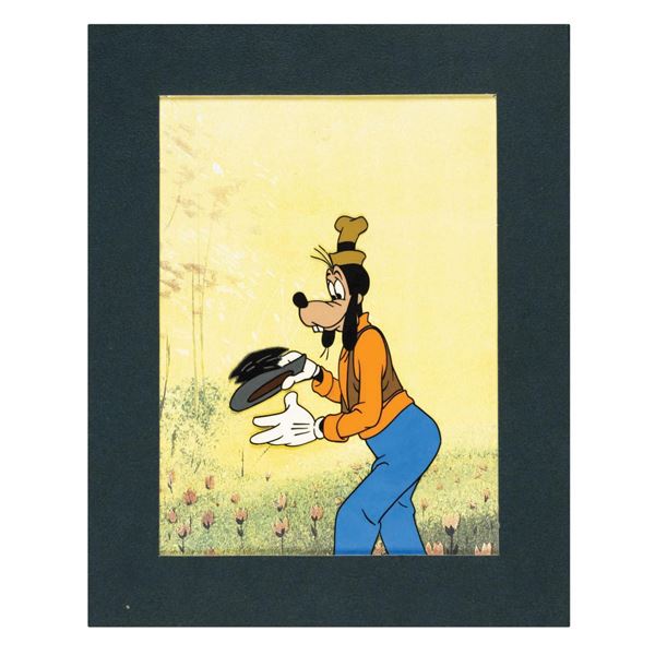 Goofy Art Corner Production Cel.