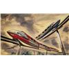 Image 3 : John Hench Signed Crossing Monorails Lithograph.