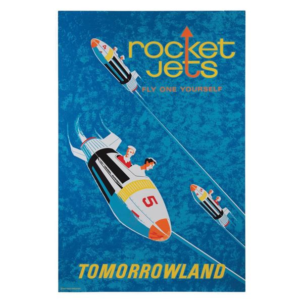 Rocket Jets Attraction Poster.