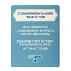 Image 1 : Tomorrowland Theater Rehabilitation Sign.
