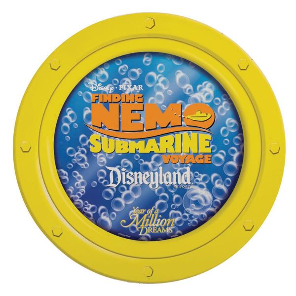 Finding Nemo Submarine Voyage at Disneyland Sign.