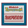 Image 1 : Mickey's Toontown Transportation Sign.
