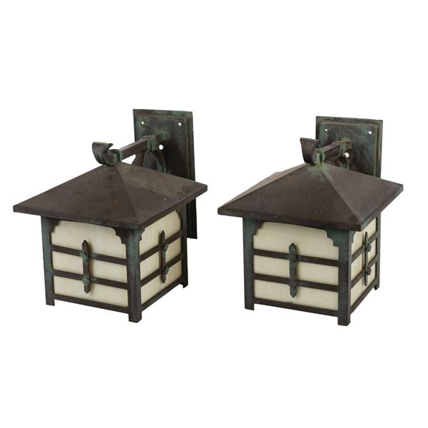 Pair of Disney's Grand Californian Hotel Lights.