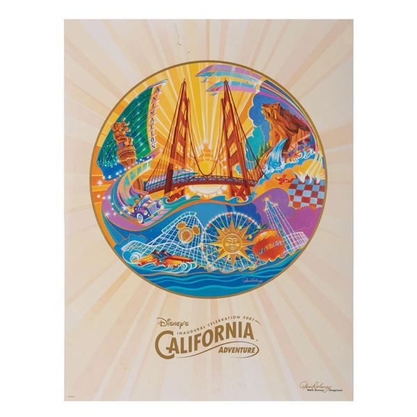 Disney's California Adventure Print by Tim Delaney.