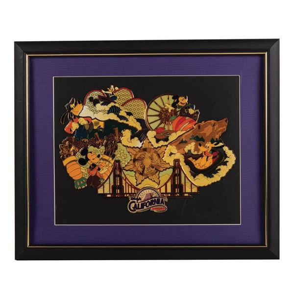 California Adventure (9) Pin Puzzle Set.