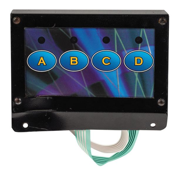 Who Wants to be a Millionaire Play It! Keypad.