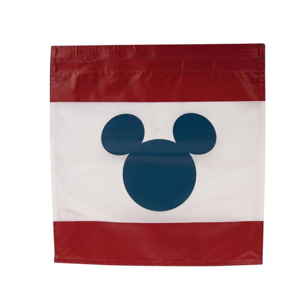 Paradise Pier Mickey Mouse Nautical Flag.