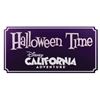 Image 1 : Halloween Time at California Adventure Sign.
