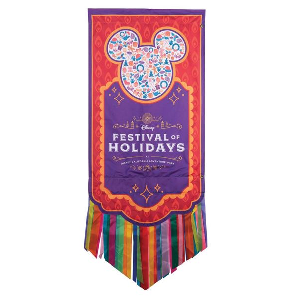 California Adventure Festival of Holidays Banner.