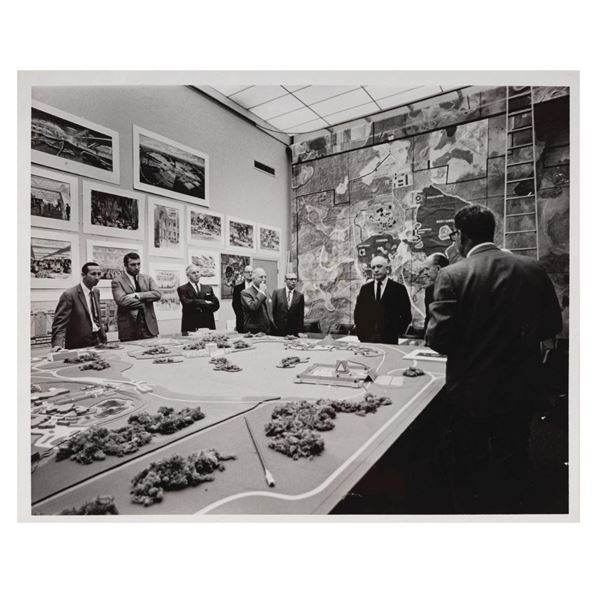 Walt Disney World Development Meeting Photograph.