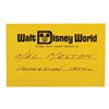 Image 6 : Walt Disney World Grand Opening Passport & Tickets.