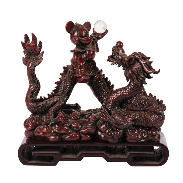 "Year of the Dragon" Epcot Sculpture.