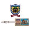 Image 1 : Vacation Jamboree Embroidered Patch and Luggage Tag.