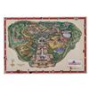 Image 1 : Hong Kong Disneyland Map by Nina Rae Vaughn.