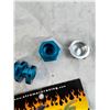 Image 2 : Traxxas Slash 2WD 17mm Blue Wheel Adapters