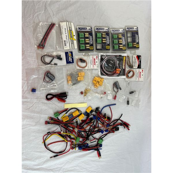 Mixed lot of RC Wiring connectors and cables