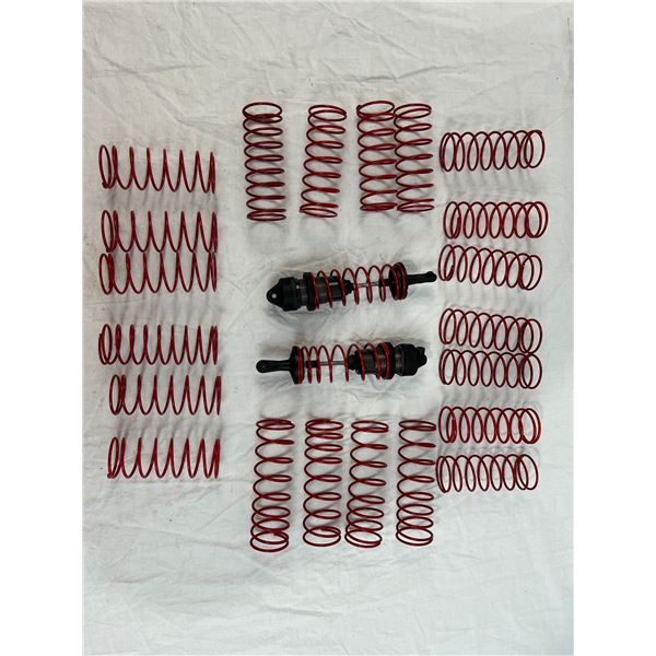Lot of Red RC Shock springs