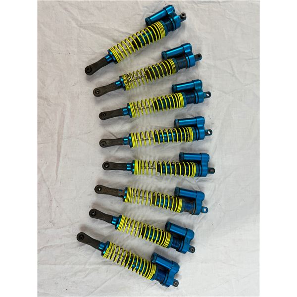 Lot of 8 Aluminium RC Car Shocks